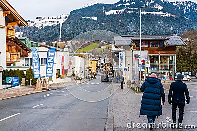 Kitzbuhel, Austria Editorial Stock Photo