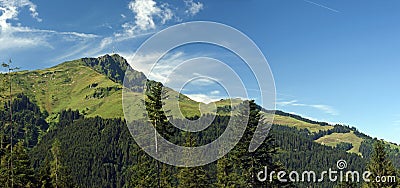 Kitzbuheler Horn & Harschbichl, Kitzbuheler Alpen, Tirol, Austria Stock Photo