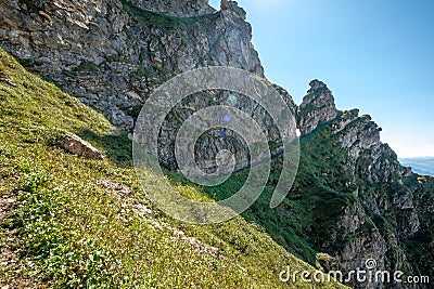 Kitzbuheler Horn hiking route. Tirol, Austria Stock Photo