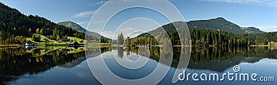 Schwarzsee, Tirol, Austria Stock Photo