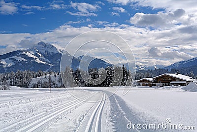 Kitzbuheler horn, Tirol, Austria Stock Photo