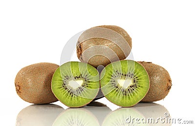 Kiwi Fruit Group Stock Photo