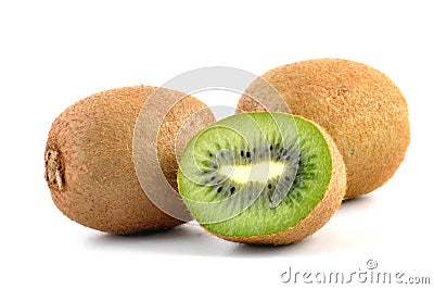 Kiwi fruits Stock Photo