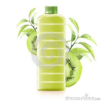 Kiwi juice Stock Photo