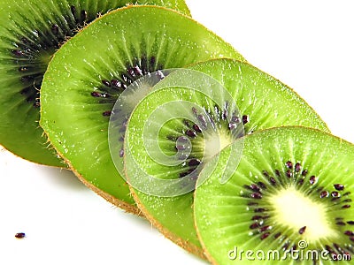 Kiwis also begin small :-) Stock Photo