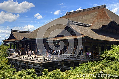 Kiyomizu-dera Editorial Stock Photo