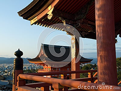 Kiyomizu temple Stock Photo