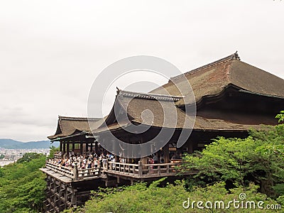 Kiyomizu Temple, Japan, The temple is part of the Histori Stock Photo