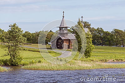 Kizhi island, Karelia, Russia Editorial Stock Photo