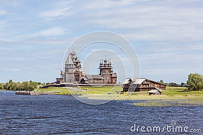 Kizhi island, Karelia, Russia Editorial Stock Photo