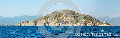 Kizil Ada island off the Fethiye coast in Mugla, Turkey Stock Photo
