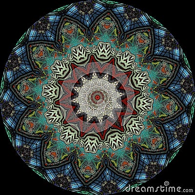 Kladno kaleidoscope #9 Stock Photo