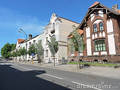 Klaipeda town, Lithuania Editorial Stock Photo