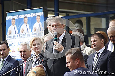 Klaus Iohannis Editorial Stock Photo