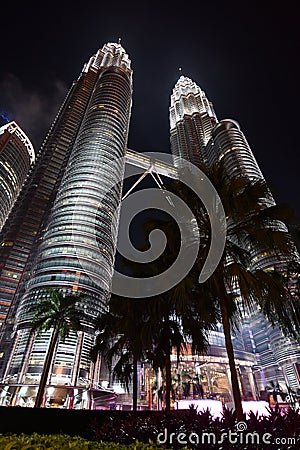 Landscape photography Kuala Lumpur City Centre Editorial Stock Photo