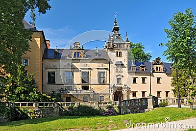 Kliczkow Castle Stock Photo