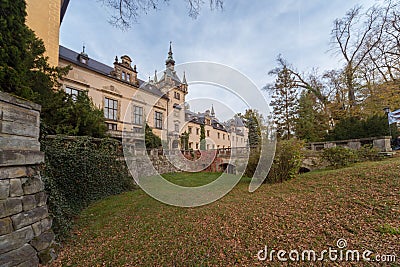 Kliczkow Castle. Stock Photo