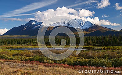 Kluane national park Stock Photo