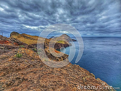 Vereda da Ponta de São Lourenço - Madeira - Portugal Stock Photo