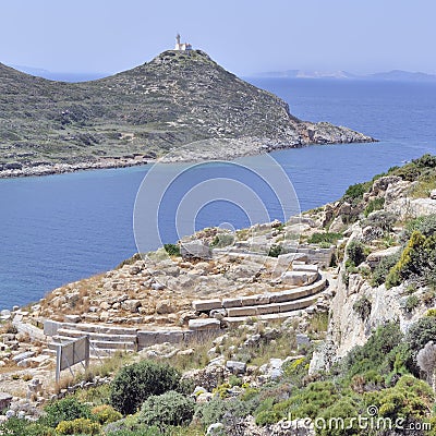 Knidos in Turkey Stock Photo