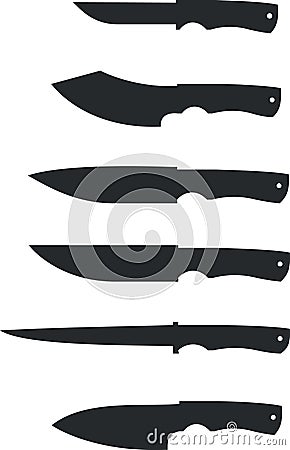 Knife 01 Vector Illustration