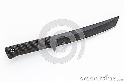 Knife with Katana tip. Vector Illustration