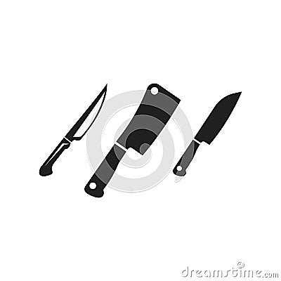 Knife icon Template vector illustration Vector Illustration