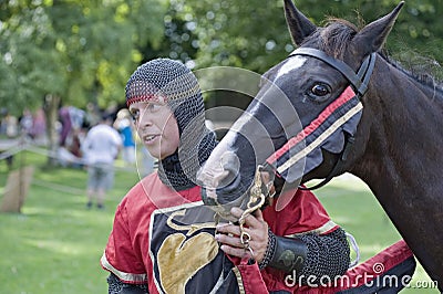 Knight Editorial Stock Photo