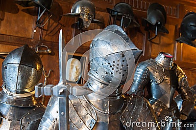 Knight armor Stock Photo