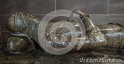 Knight In Armour. British History Stock Photo