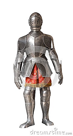 Knight armour suit Stock Photo
