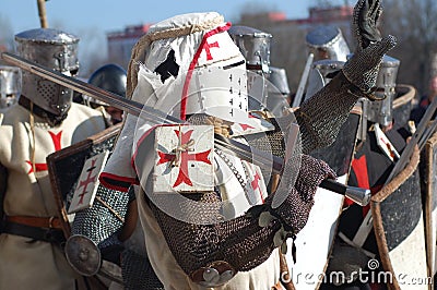 Knights Stock Photo