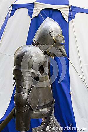 Knights armour 1007 Stock Photo