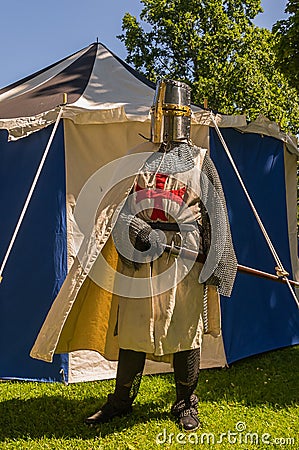 Knights templar Stock Photo