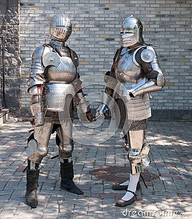 Knights Stock Photo