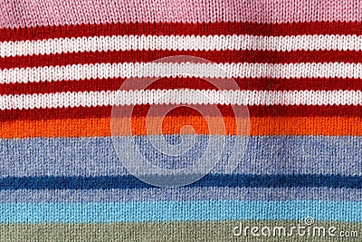 Knit wool fabric Stock Photo