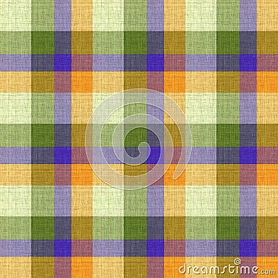 Knit wool plaid background pattern. Traditional warm checkered handmade stitch texture effect. Seamless masculine tweed Stock Photo