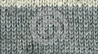 Knitted natural wool texture background Stock Photo