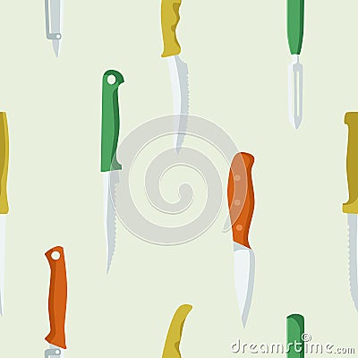 Knives and peelers Vector Illustration