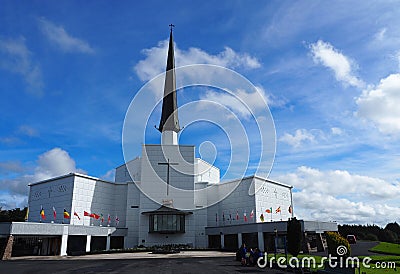 Knock Cathedral Ireland Editorial Stock Photo