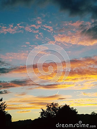 Knocking on Heaven's door! Stock Photo