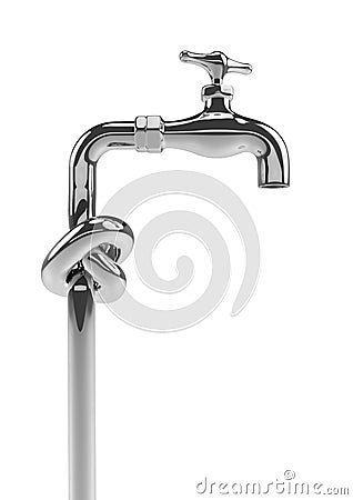 Knot tap Stock Photo