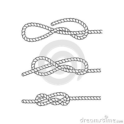 Knot. Vector illustration Vector Illustration