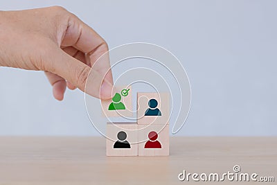 Know Your Customer KYC. Business verifying the identity of clients. Client authentication to access personal financial data. Stock Photo