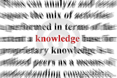 Knowledge Stock Photo