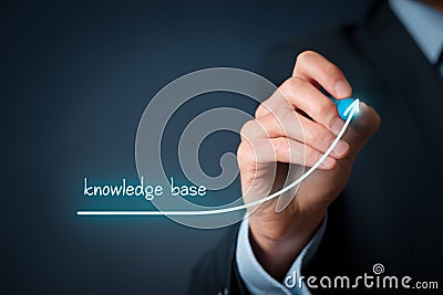Knowledge base Stock Photo