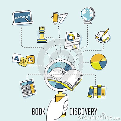 Knowledge concept Vector Illustration