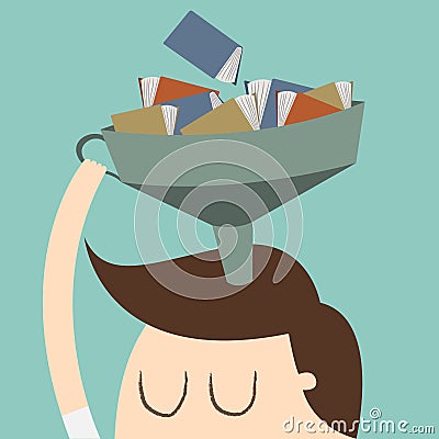 Knowledge Vector Illustration