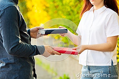 Knowledge sharing between people Stock Photo