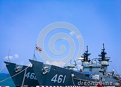 Knox Class Frigate Editorial Stock Photo